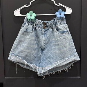Mumu Blue Old-School Denim Shorts M